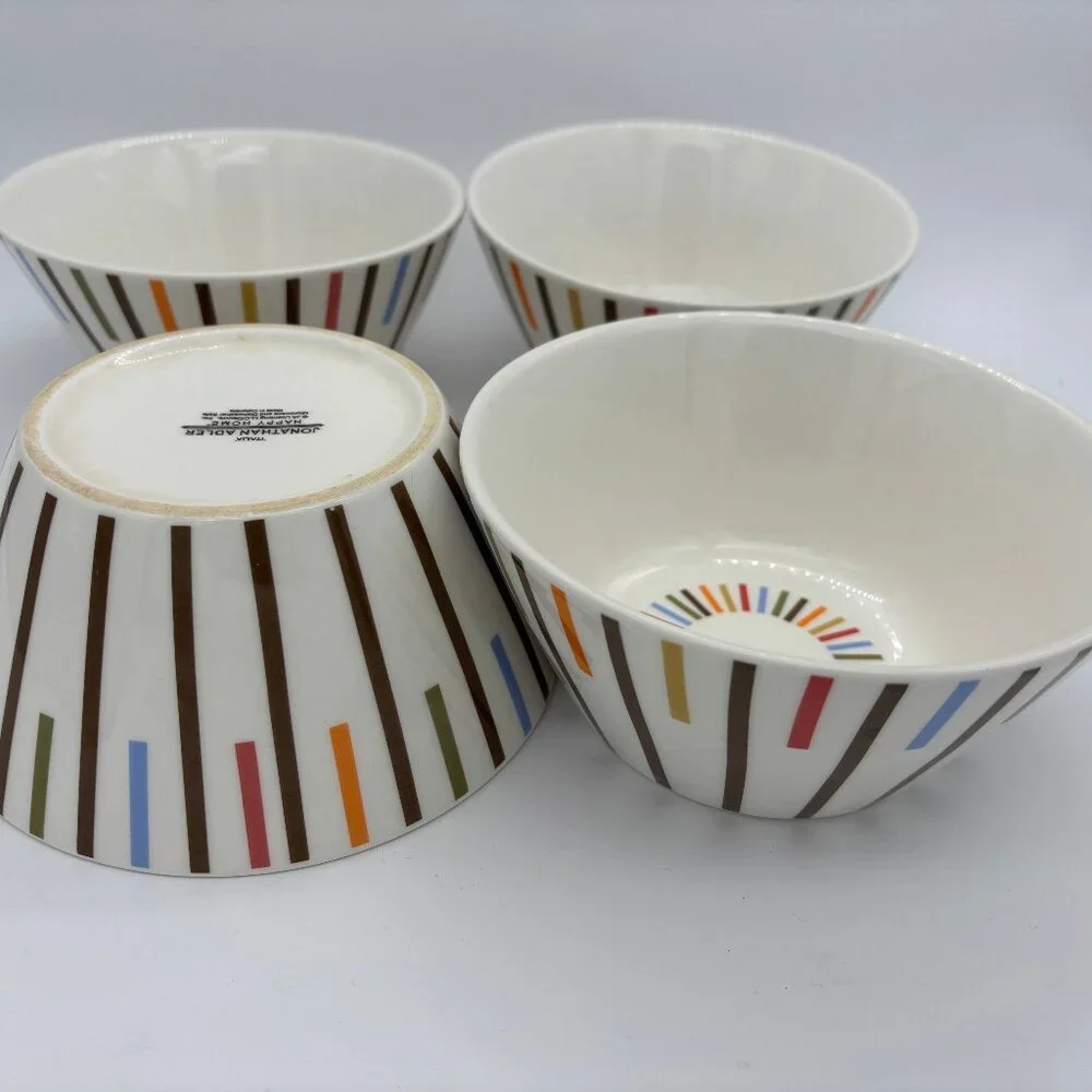 Jonathan Adler Italia bowls, set of four